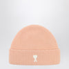 Ami Paris Ami de Coeur powder wool beanie