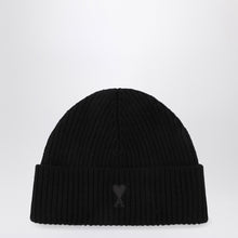  Ami Paris Ami de Coeur black wool hat
