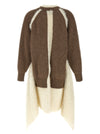 Undercover Two-material Cardigan