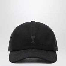  Ami Paris Ami De Coeur black baseball cap