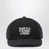 Ami Paris Black Thank You For Being A Friend baseball cap