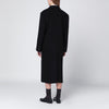 Dunst Black single-breasted wool-blend coat