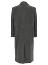 Dunst Grey Wool Double-breasted Coat