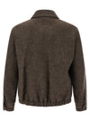 Dunst Mélange Brown Wool Jacket