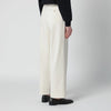 Dunst Ivory double-pleat trousers in cotton blend