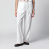 Dunst Ivory white rayon trousers