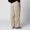 Dunst Beige Utility Parachute trousers