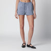 Dunst Navy blue gingham pajama mini shorts