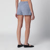 Dunst Navy blue gingham pajama mini shorts