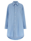 Ami Paris Ami De Coeur Shirt Dress