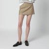 Dunst Beige mini skort