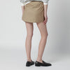 Dunst Beige mini skort