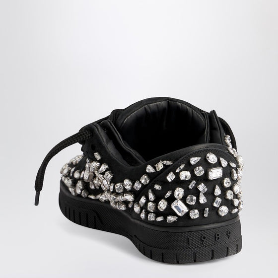 1989 STUDIO Skate Sneaker Crystals black