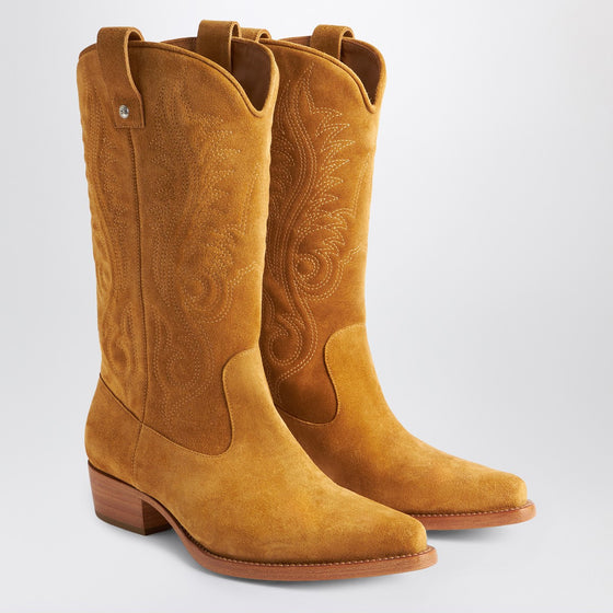 1989 STUDIO Brown Cowboy boots