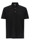 Zegna Piqué Cotton Polo Shirt