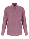 Zegna Oasi Lino Polo Shirt