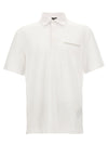 Zegna Piqué Cotton Polo Shirt