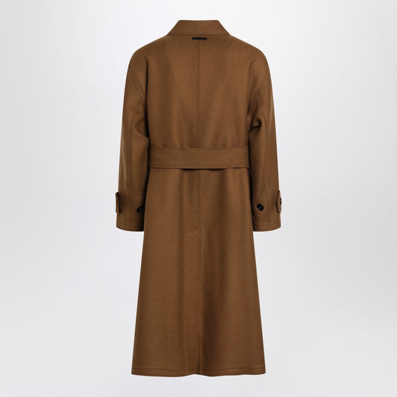 Ami Paris Hazelnut wool coat