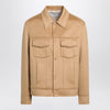 Ami Paris Beige wool trucker jacket