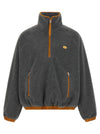 Ami Paris Orange Grey Vareuse Sweatshirt