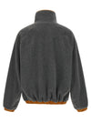Ami Paris Orange Grey Vareuse Sweatshirt