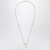 Ami Paris Ami De Coeur palladium necklace