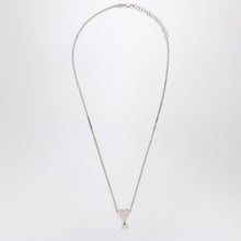 Ami Paris Ami De Coeur palladium necklace