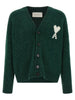 Ami Paris Ami De Coeur Cardigan