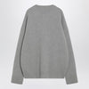 Ami Paris Grey wool cardigan Ami De Coeur