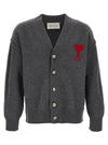 Ami Paris Ami De Coeur Cardigan