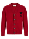 Ami Paris Ami De Coeur Cardigan