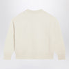 Ami Paris White Ami De Coeur cardigan