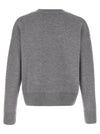 Ami Paris Puff Logo Patch Sweater