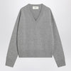 Ami Paris Grey Ami de Coeur sweater in wool and cashmere