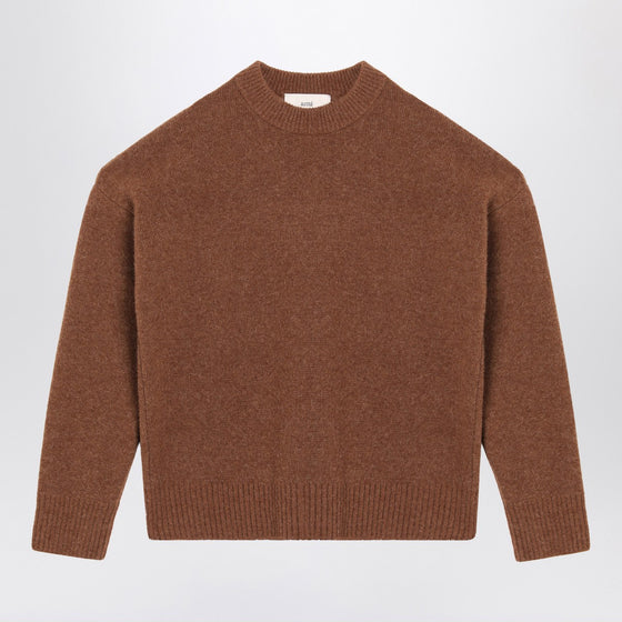 Ami Paris Hazelnut Ami De Coeur sweater