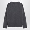 Ami Paris Grey Ami De Coeur wool sweater