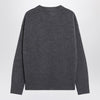 Ami Paris Grey Ami De Coeur wool sweater