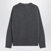 Ami Paris Ami de Coeur sweater in grey virgin wool