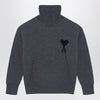 Ami Paris Turtleneck sweater Ami De Coeur grey