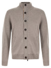 Brioni Cardigan With Price List Collar