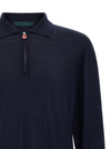 Kiton Wool Polo Shirt 14 Microns