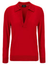 Brioni Cashmere And Silk Polo Shirt