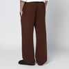 Entire Studios Dark brown cotton joggers