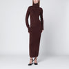 Entire Studios Brown turtleneck dress