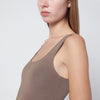Entire Studios Light brown viscose-blend top