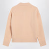 Ami Paris Powder pink Ami De Coeur polo sweater