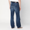 Wales Bonner Washed-out indigo blue jeans