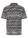Missoni Irregular Zigzag Polo Shirt