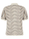 Missoni Zig-zag Knit Polo Shirt