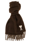 Ami Paris Ami De Coeur Scarf